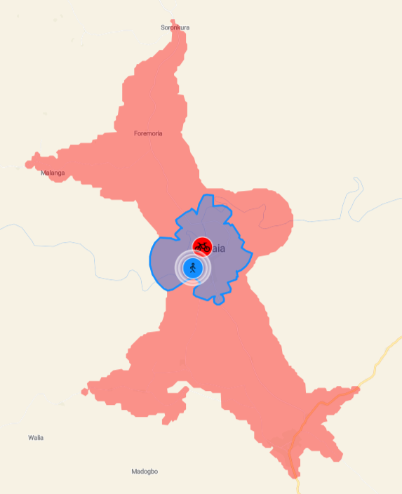 Madina School location map