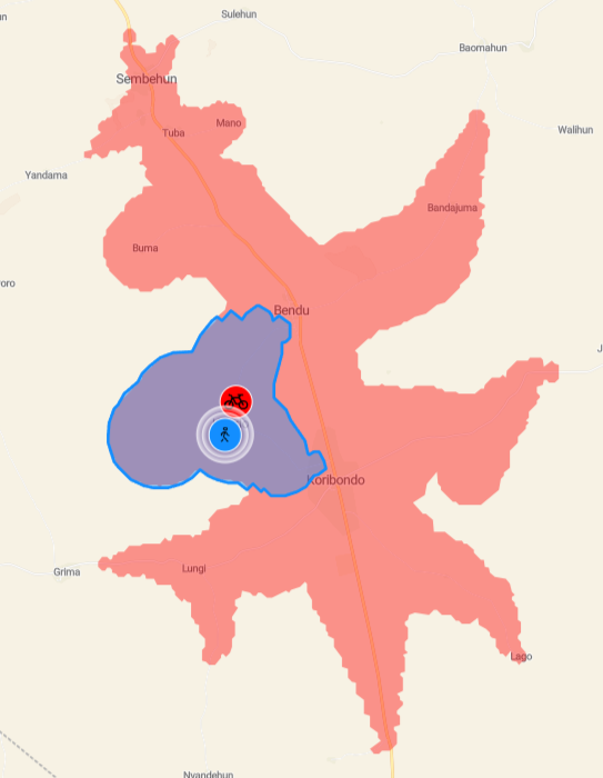 Robis School location map